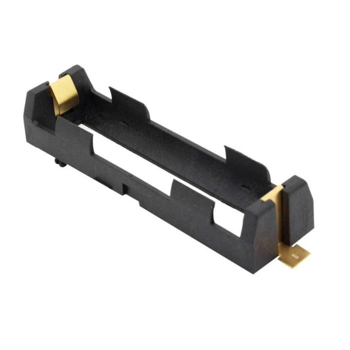 Otronic 18650 battery holder with solder points