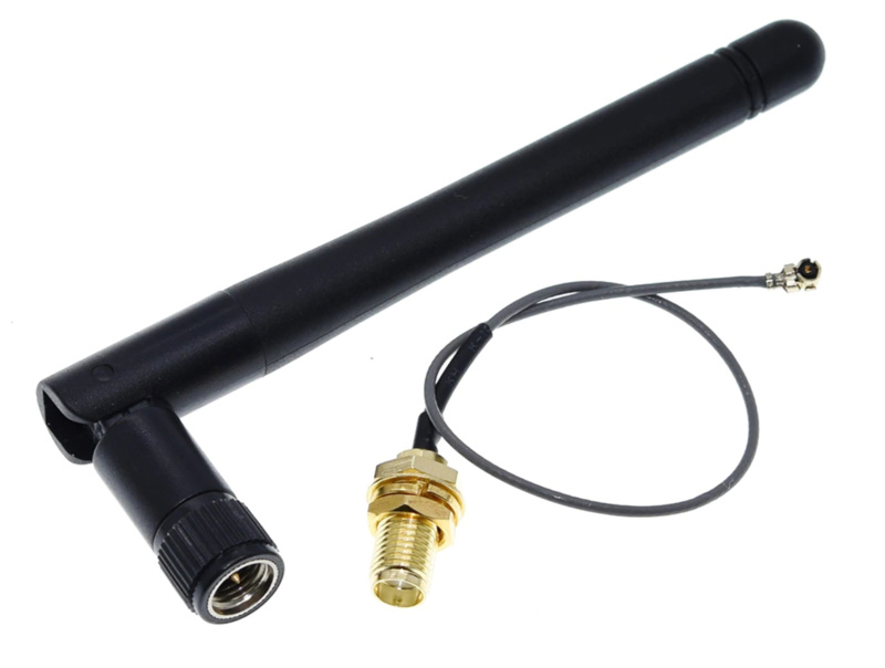 Otronic 2.4Ghz WiFi Antenna with SMA to uFL Ipex connector