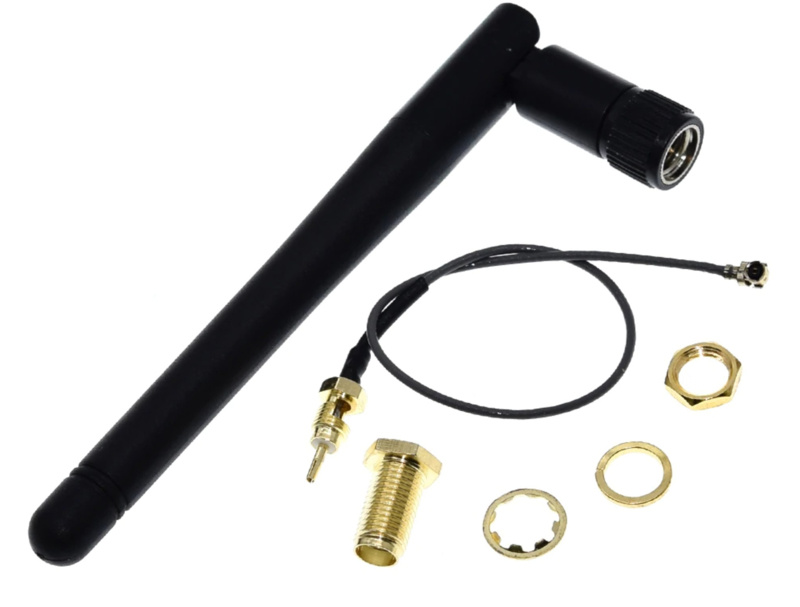 Otronic 2.4Ghz WiFi Antenna with SMA to uFL Ipex connector
