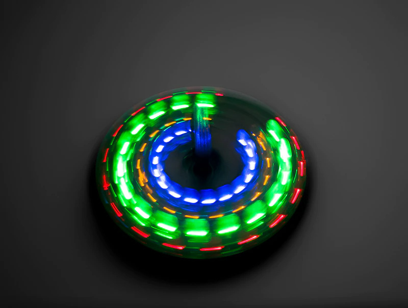 Otronic (DIY) Doe Het Zelf Soldeerkit Lichtgevende Tol / Spinner