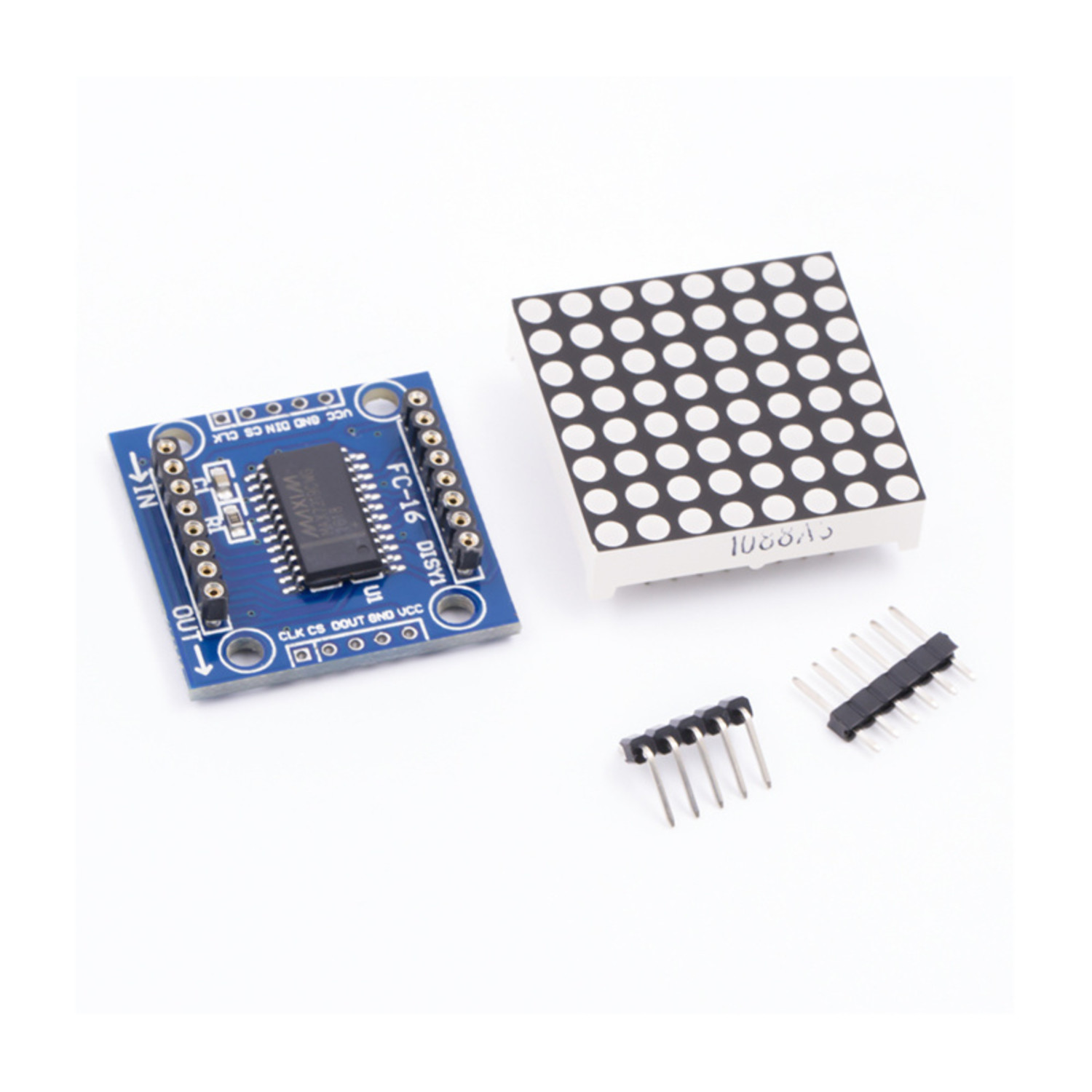 Circuits Intégrés MAX7219CNG - Pilote Pour Afficheurs à LED - Lot De 1, 2 Ou 5 - Neuf