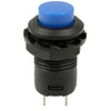 Otronic Push button | moment - pulse | 14x20 round hole 12mm | Blue