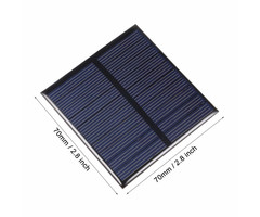 Otronic Mini solar panel 70x70mm epoxy
