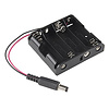 Otronic 4x AA battery holder with DC jack (6V)