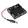 4x AA batterijhouder met DC jack (6V)