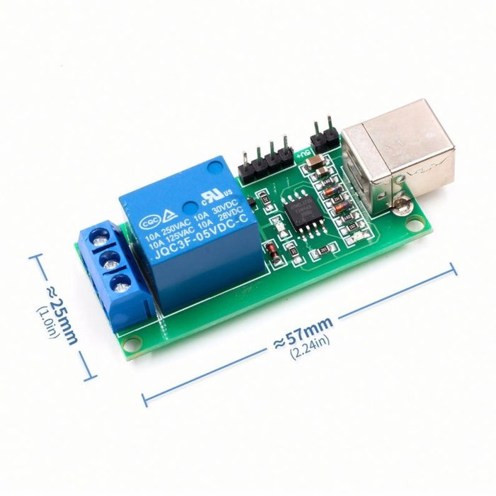 Otronic Hoge Kwaliteit 1 Kanaals 5V Usb Relaismodule