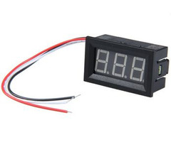 Otronic Voltmeter 0-100V - Groen, 0.56 inch, 3 draden