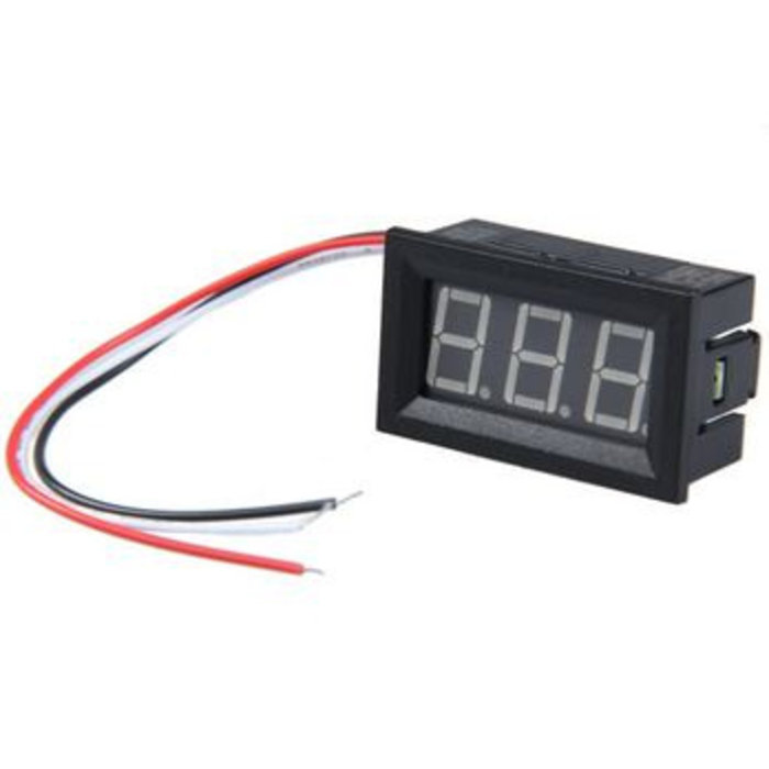 Otronic Voltmeter 0-100 V – Rot, 0,56 Zoll, 3 Drähte