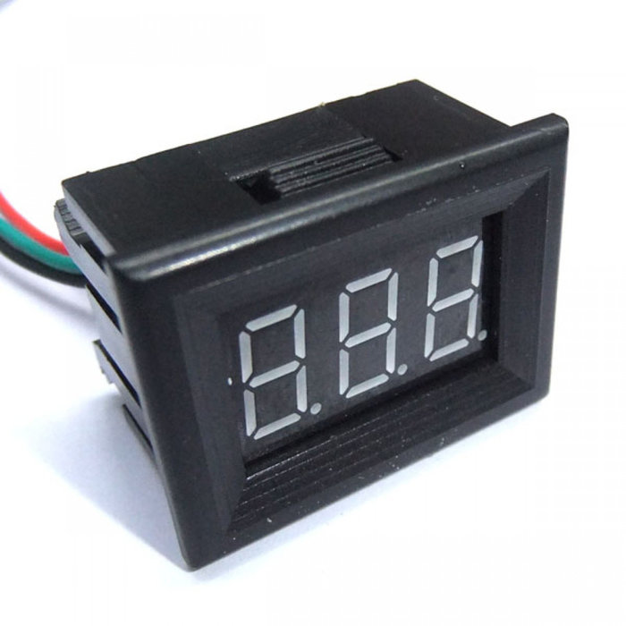 Otronic Voltmeter 0-100 V – Rot, 0,56 Zoll, 3 Drähte