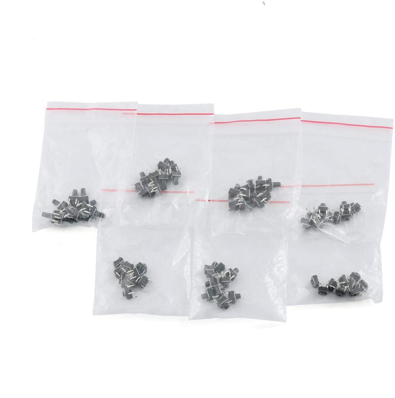 Otronic Ensemble avec 70 boutons poussoirs Pulse DIP en 7 longueurs différentes