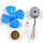 Windgenerator-Gleichstrommotor-Set mit Propeller 60 mm