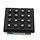4x4 matrix keypad black