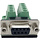 DB9 Female D-SUB Adapter RS232 Serieel Naar Schroefterminal