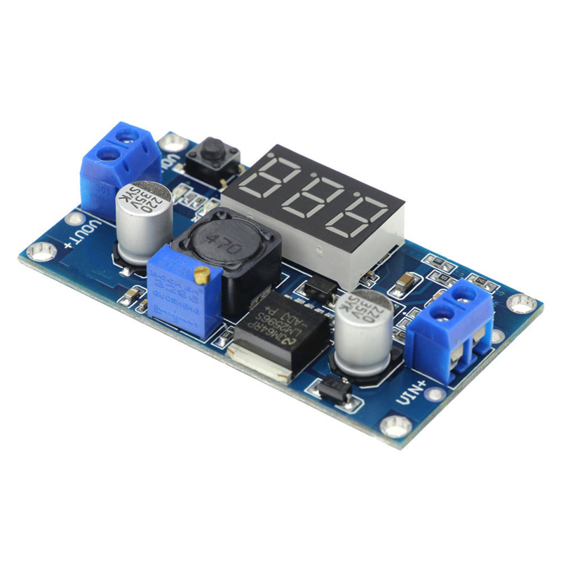 Otronic LM2596S Instelbare Step-Down 4-40V -> 1.25-37V met onboard Voltmeter Display