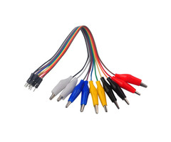 Otronic Krokodilklemme auf Dupont-Stecker 20 cm, 10 Stück