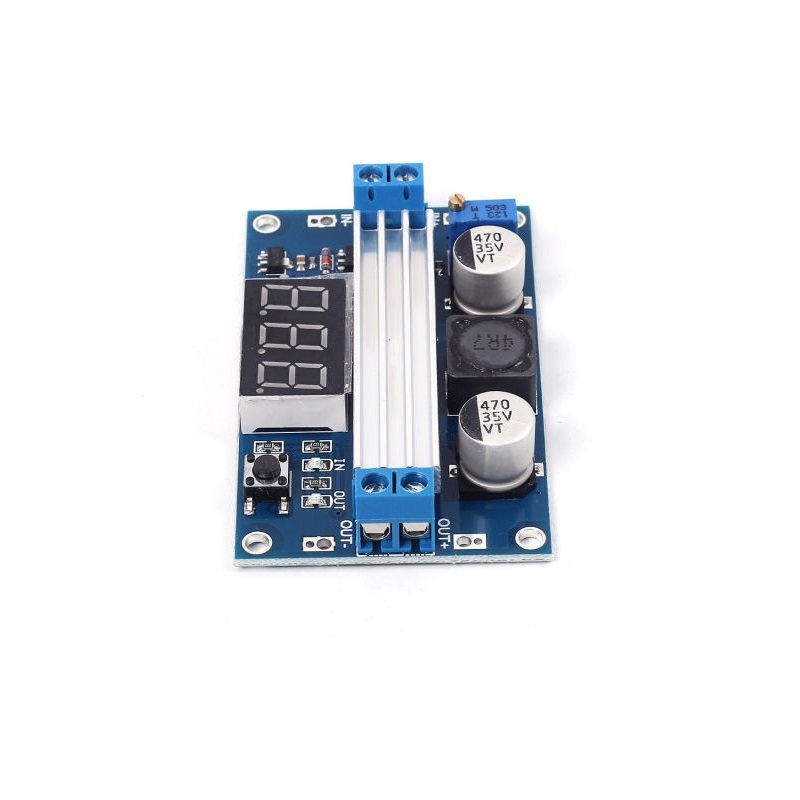 Otronic DC-DC High Power Adjustable Step-up Module 3.0~35V to 3.5~35V 100W with Digital Display Voltmeter