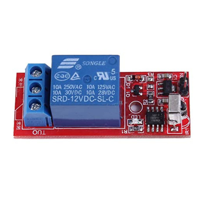 Otronic Infrared Relay Module 12V with Remote Control (incl. Battery) - 1 Channel