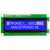 Otronic 1602 LCD blaue Hintergrundbeleuchtung 5V
