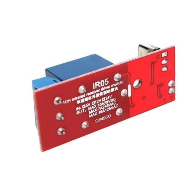 Otronic Module de relais infrarouge 5V avec télécommande (pile incluse) - 1 canal