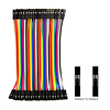 Otronic Dupont Jumper Cables 40 Pieces (Female-Female) 20cm Wire Bridges for Breadboard