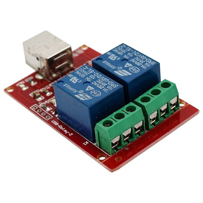 Otronic USB PC 2-channel 5V relay