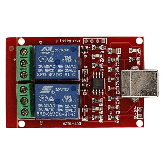 Otronic USB PC 2-channel 5V relay