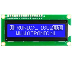 Otronic 1602 LCD blue backlight with I2C pre-soldered