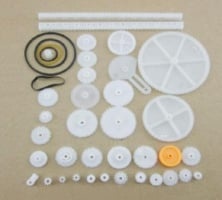 Otronic Assortment of tooth(wheel) robotics DIY (34 pieces)
