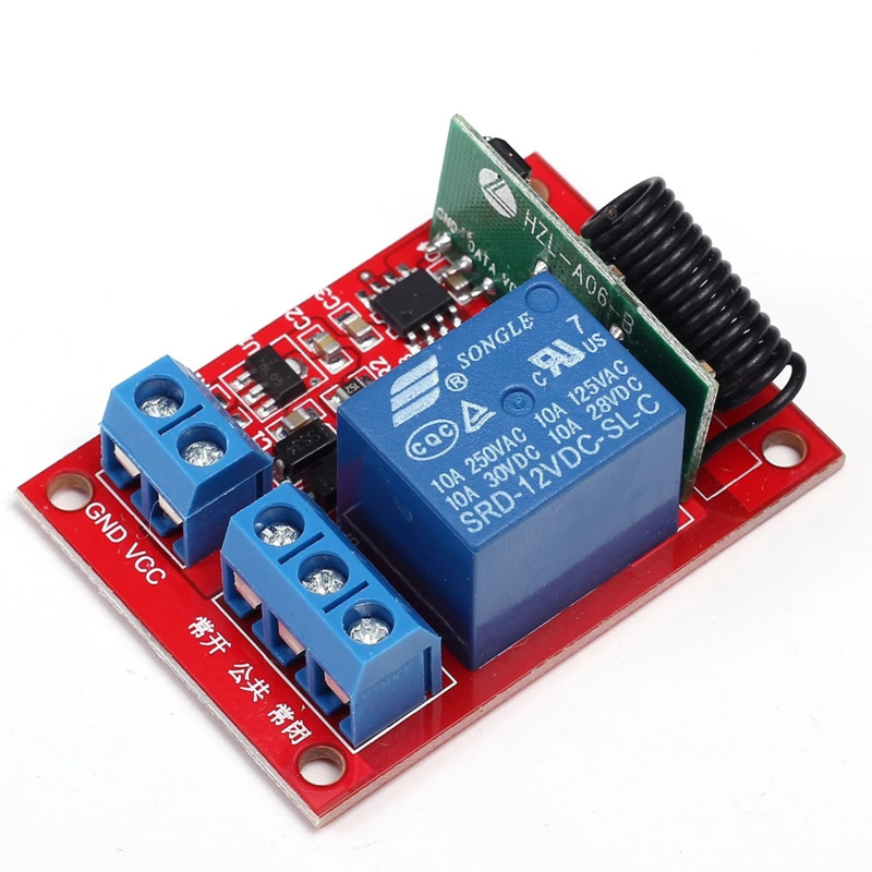 Otronic Wireless Relay Module incl. Remote Control - 12V, 1 Channel, 433Mhz RF
