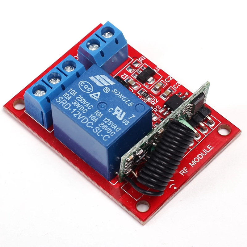 Otronic Wireless Relay Module incl. Remote Control - 12V, 1 Channel, 433Mhz RF