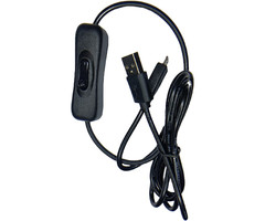 Otronic USB-zu-Micro-USB-Stromkabel mit EIN/AUS-Schalter