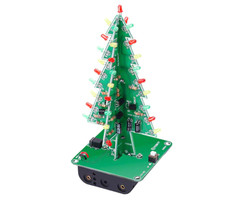 Otronic Christmas Tree Soldering Kit with Flashing Red, Green and Yellow LEDs