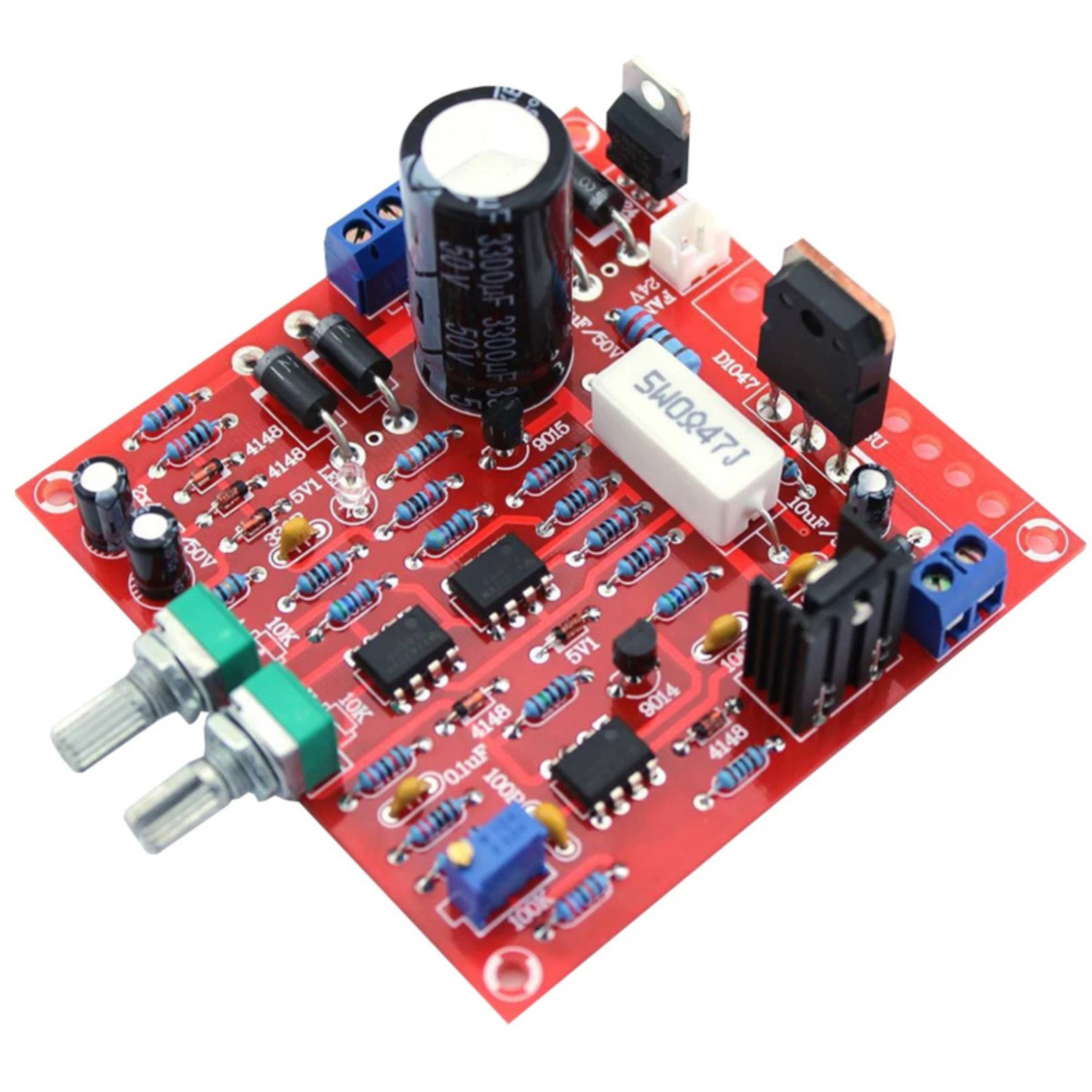 Module d'alimentation régulée DC réglable (0 - 30 V / 2 mA - 3 A