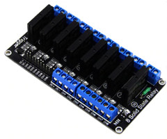 Otronic Solid State Relay Module 5V | 8-channel (OMRON G3MB-202P)