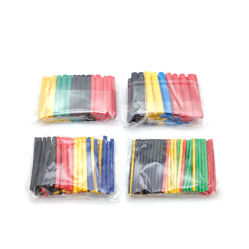 Otronic Assortment of heat shrinkable tubes 2:1 - 328 pieces, 5 colours, 8 diameters