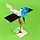Mini Wooden Solar Airplane (Educational)