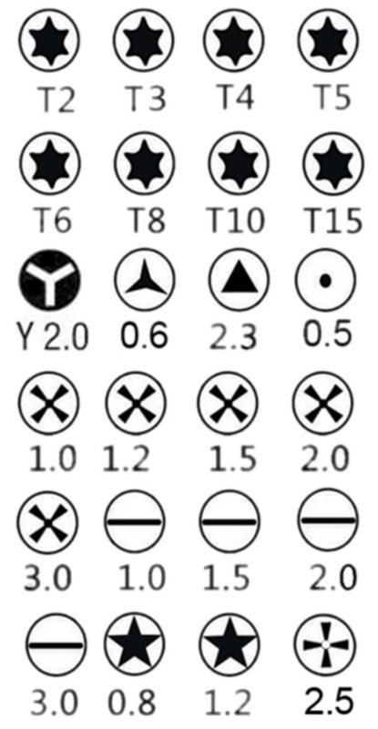 Otronic Mini Screwdriver Set 25-piece good quality