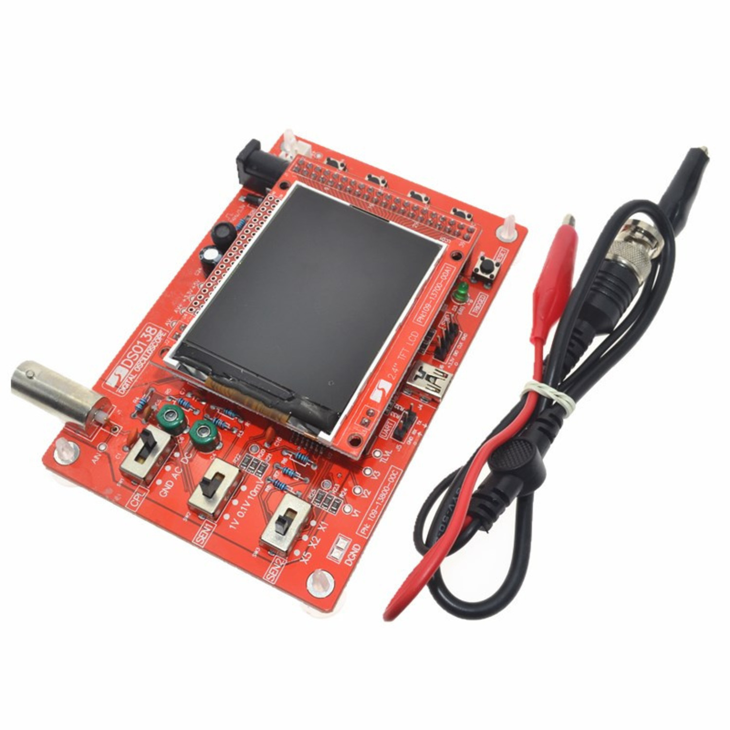 Otronic Oscilloscope numérique DSO138 (clone JYE Tech pré-soudé)