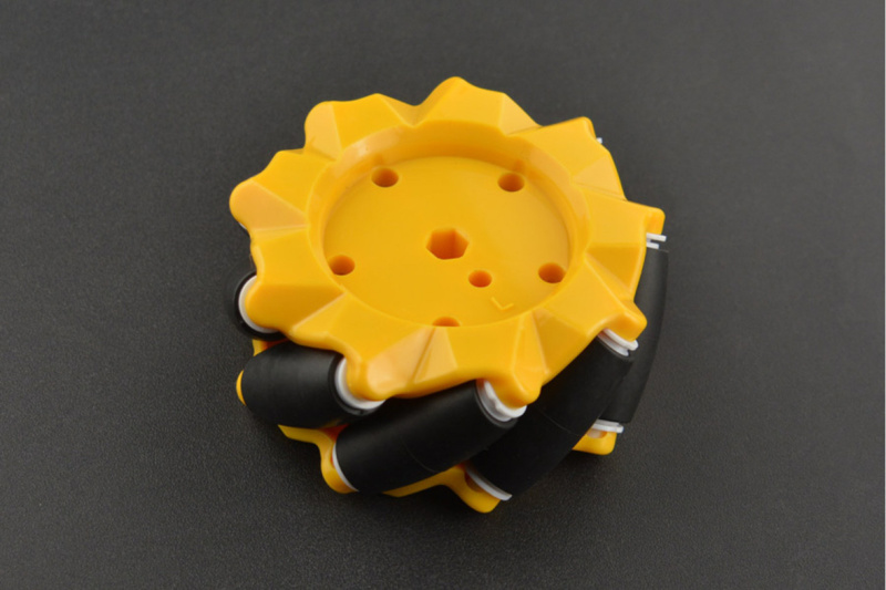 Roues Mecanum Omnidirectionnelles – Lot De 2 Paires (4 Roues), Diamètre 60 Mm, Pour Moteurs TT Et Robots DIY