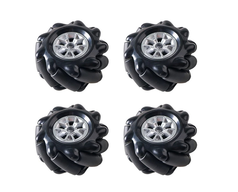 Otronic Mecanum Wheel /Omnidirectional Wheel - 60MM-K Black Set of 4