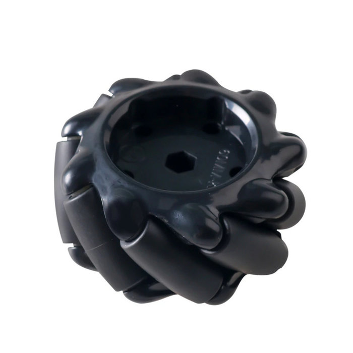 Otronic Mecanum Wiel /Omnidirectioneel Wiel - 60MM-K Zwart Set van 4