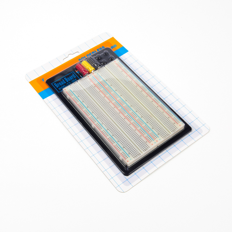 Otronic Breadboard, 1660 Holes - ZY-204, 3 Clamps