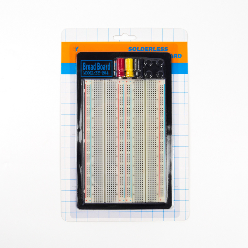 Otronic Breadboard, 1660 Holes - ZY-204, 3 Clamps