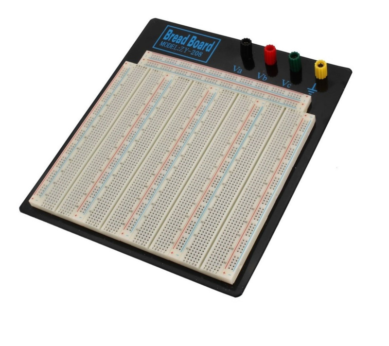 Otronic Breadboard, 3220 Holes - ZY 208, with 4 clamps