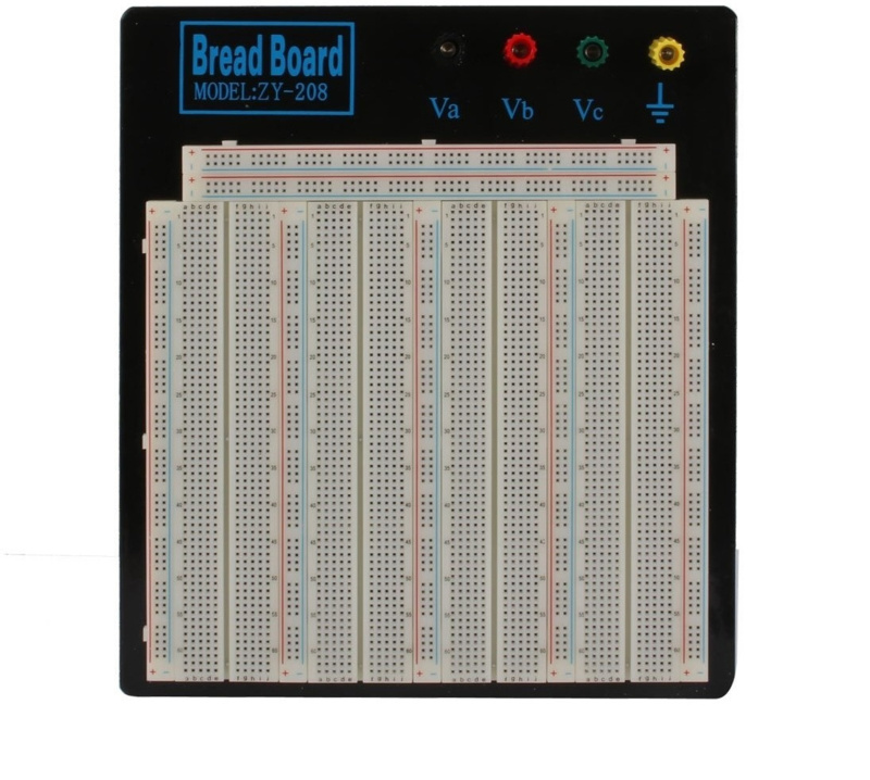 Otronic Breadboard, 3220 Holes - ZY 208, with 4 clamps