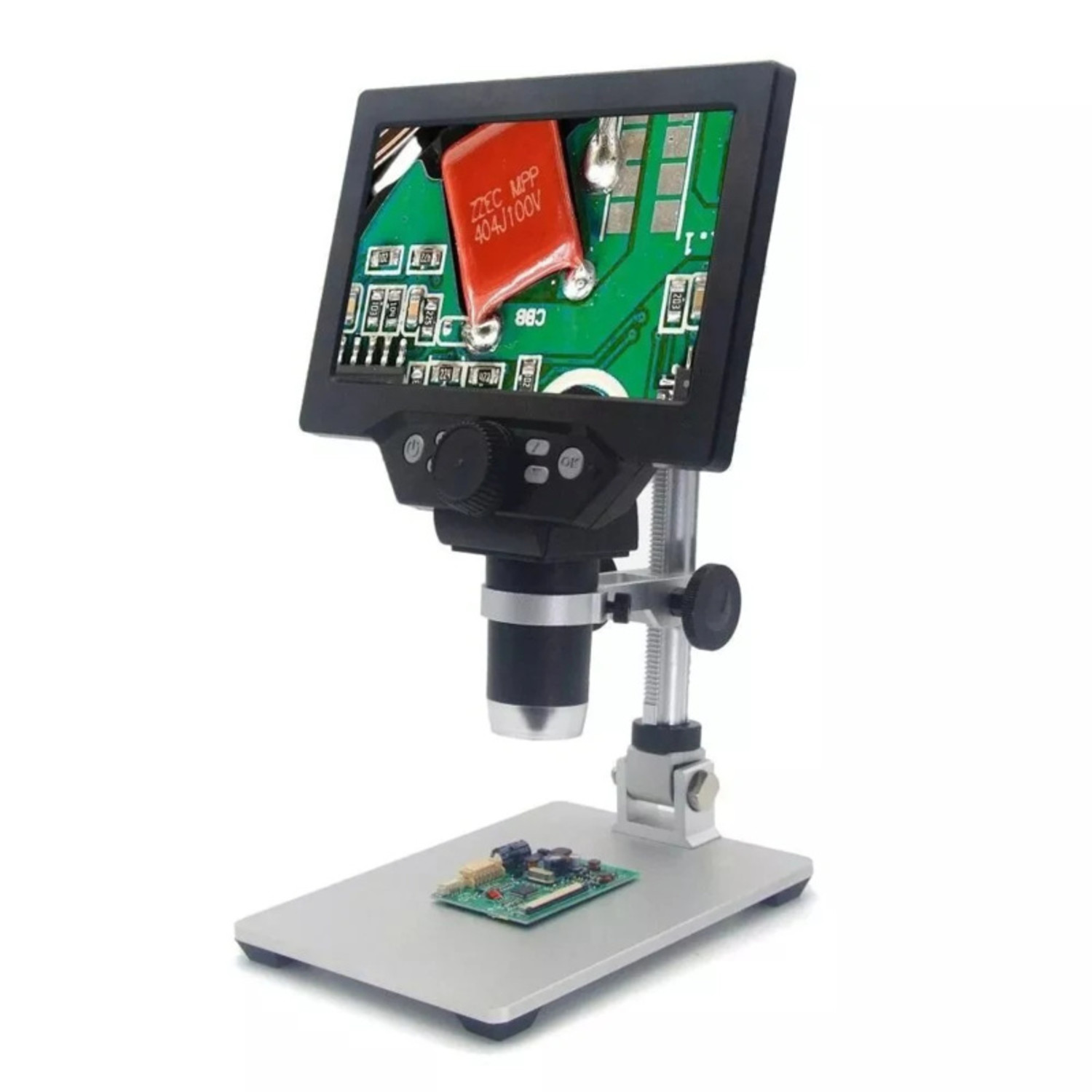 Microscope Numérique USB 1080P - Écran LCD 7" - Grossissement 1200x - Neuf