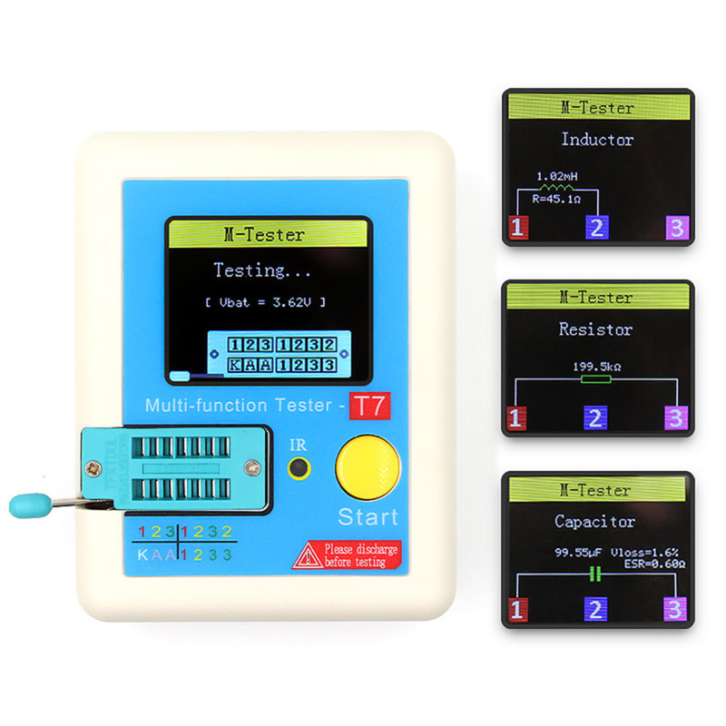 Otronic Full-Color Multifunctional Tester with battery