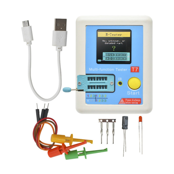 Otronic Full-Color Multifunciontionele Tester met accu