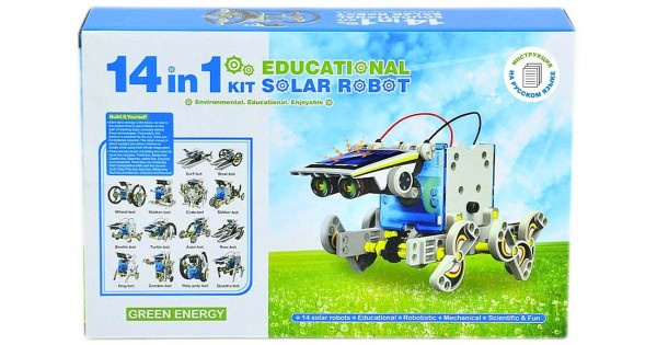 14 in 1 sales educational solar robot