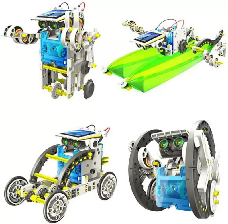 Otronic 14 in 1 Solar Robot Educational Solar Power Kit